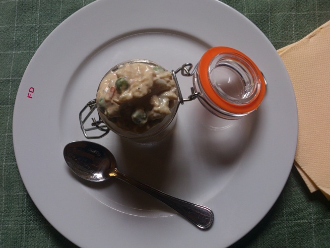 Ensaladilla Rusa con mayonesa de trufa