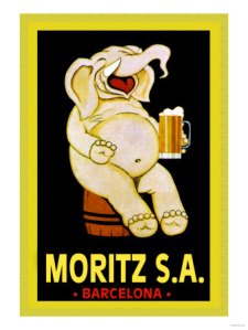 Los carteles publicitarios de Moritz: un clásico